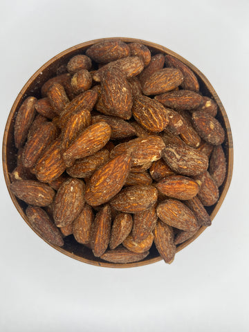 Smoked almonds