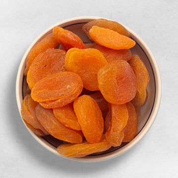 Getrocknete Aprikosen Bio naturbelassen ungeschwefelt ohne Zuckerzusatz gesunder Snack ballaststoffreich orange weich süß Trockenfrüchte vegan glutenfrei