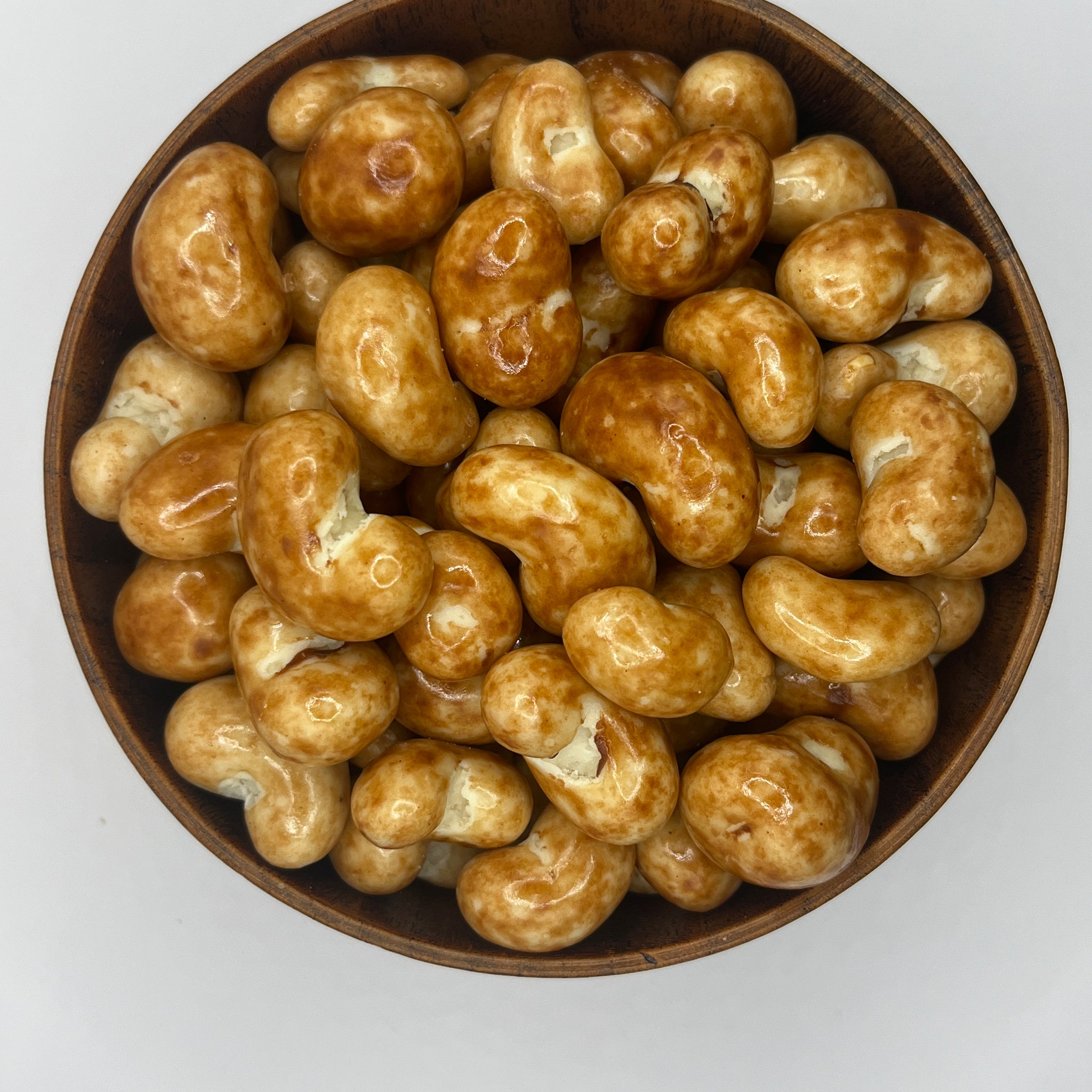 Cashews in a tiramisu coating