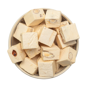 Nougat mit Mandeln