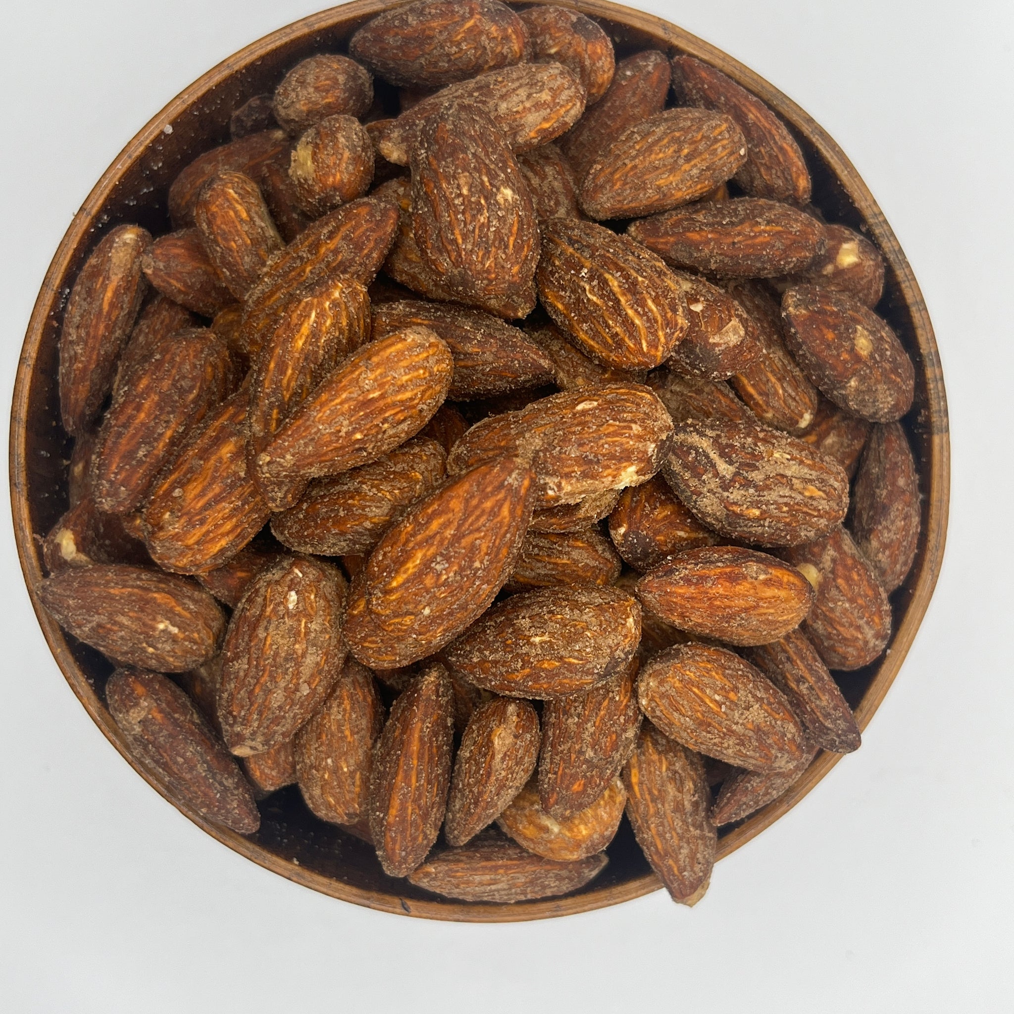 Smoked almonds