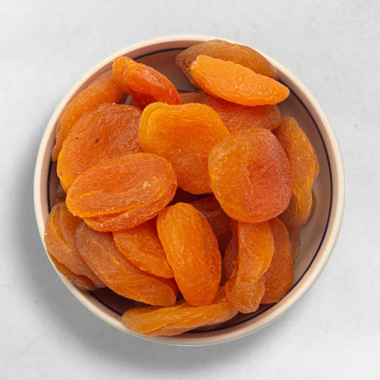 Getrocknete Aprikosen Bio naturbelassen ungeschwefelt ohne Zuckerzusatz gesunder Snack ballaststoffreich orange weich süß Trockenfrüchte vegan glutenfrei