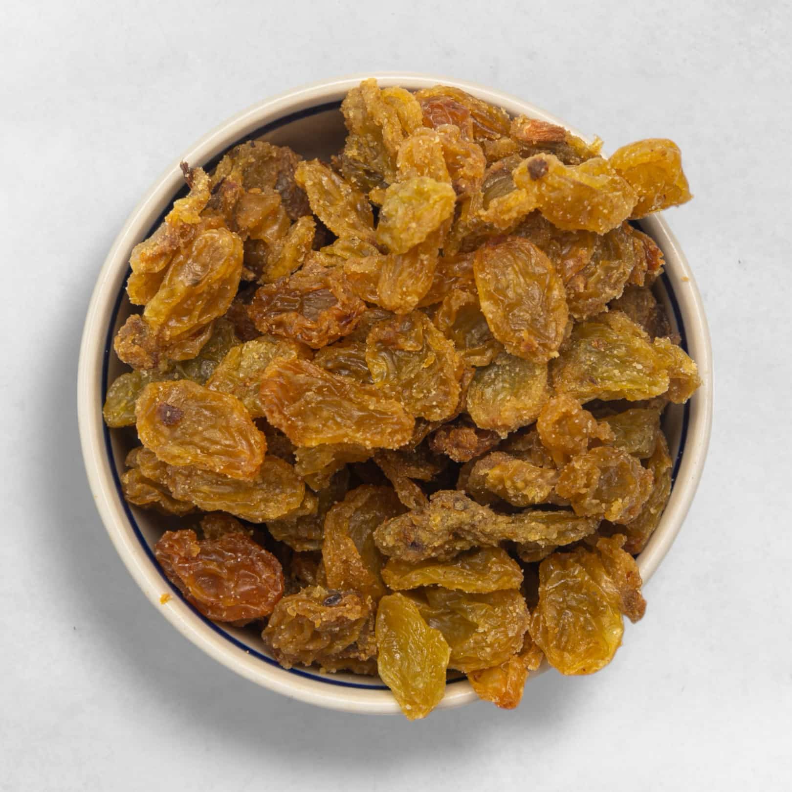 Goldene Jumbo Rosinen Bio Qualität zuckerfrei getrocknete Weintrauben naturbelassen fruchtig süßer Snack ballaststoffreich vegan